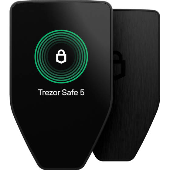 Trezor Safe 5 — Black Graphite